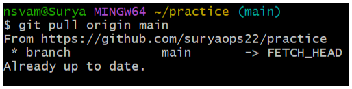Git pull/pull request