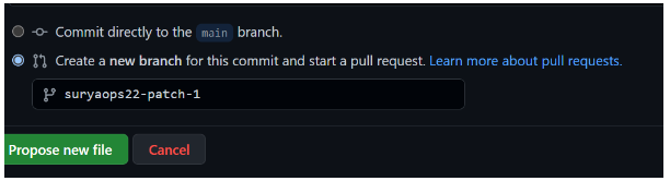 Git pull/pull request